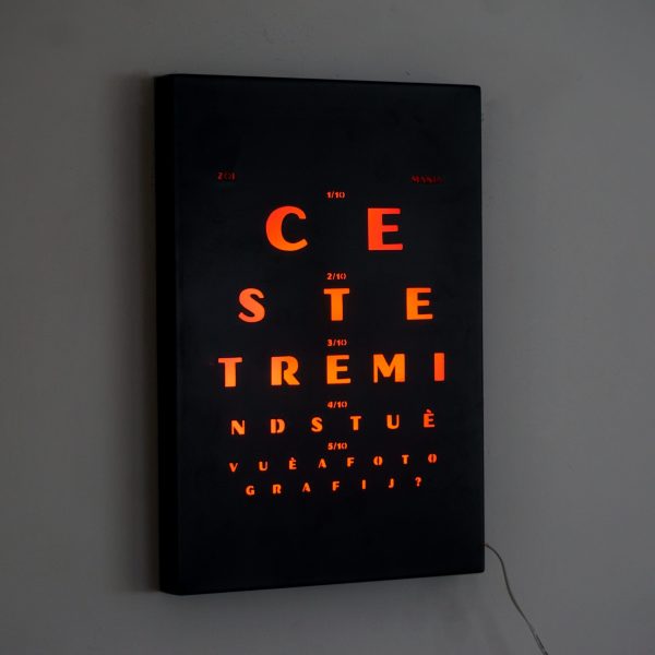 Insegna Luminosa "Ce Ste Tremende Stue"
