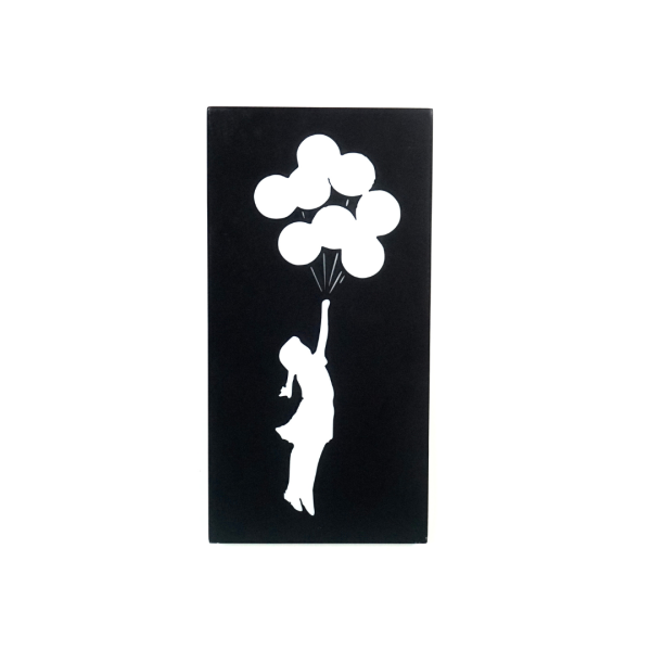 Insegna Luminosa "Bansky - Girl with baloon"